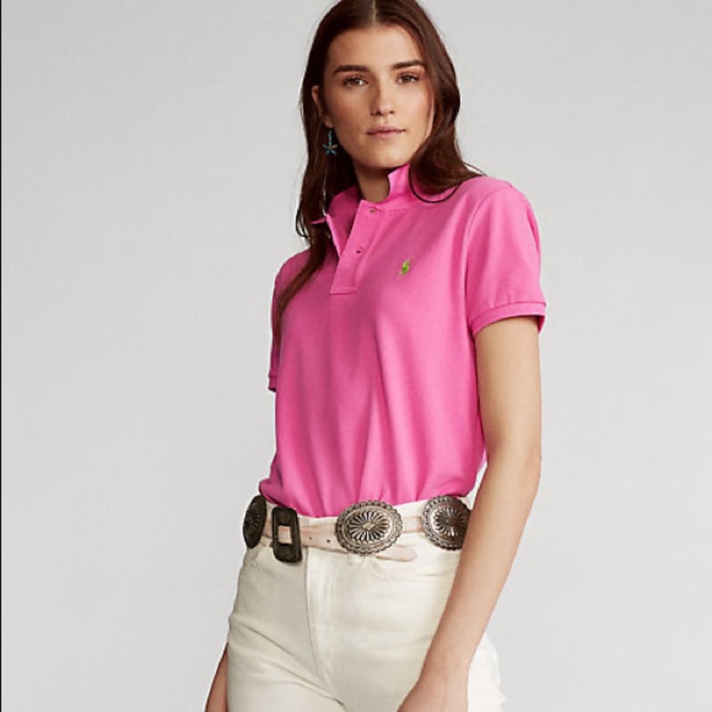 Ralph Lauren Classic Fit Mesh Polo Shirt